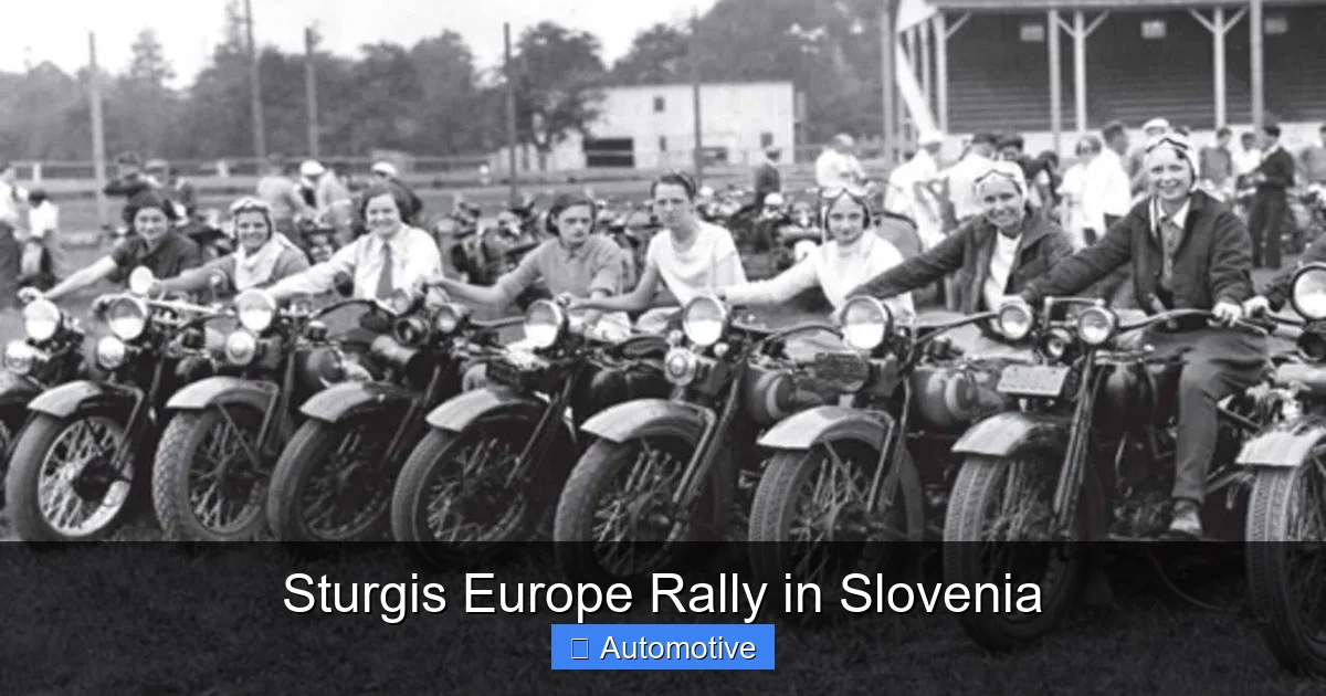 Sturgis Europe Rally in Slovenia