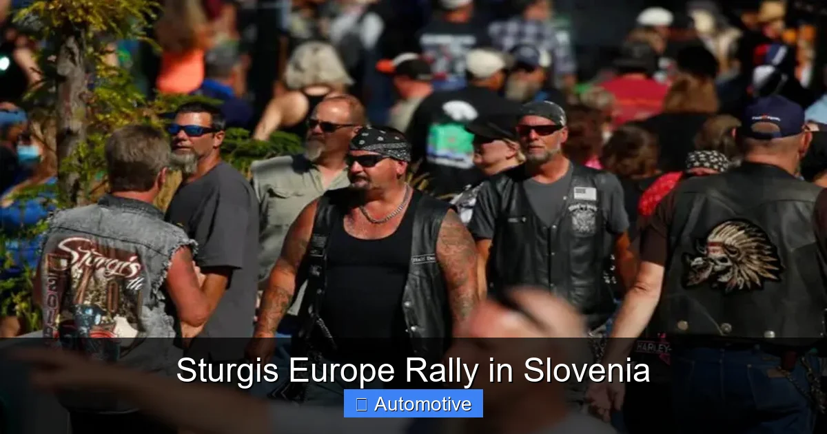 Sturgis Europe Rally in Slovenia