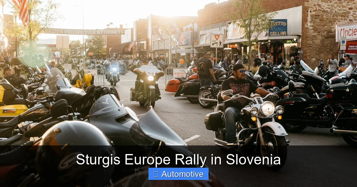 Sturgis Europe Rally in Slovenia
