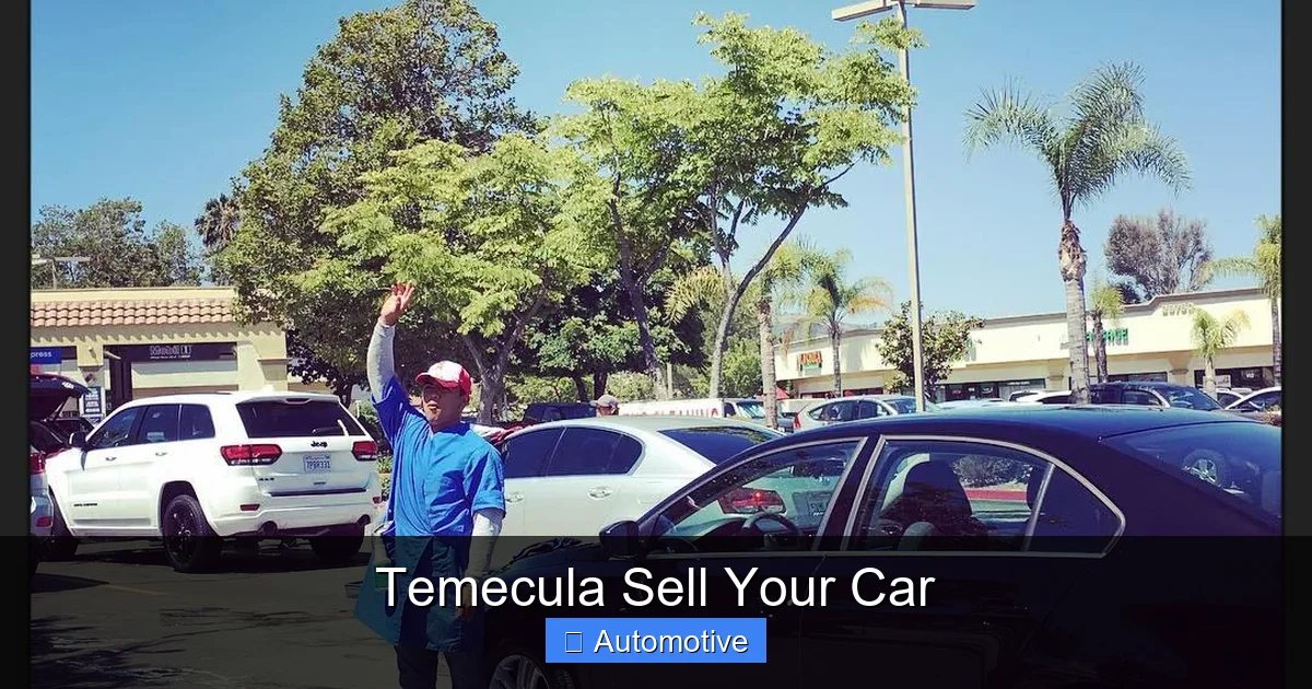 Temecula Sell Your Car