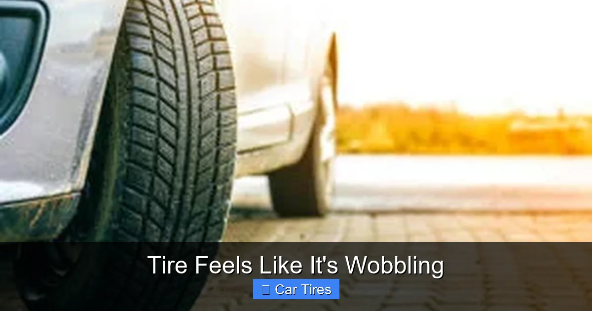 Tire Feels Like It's Wobbling