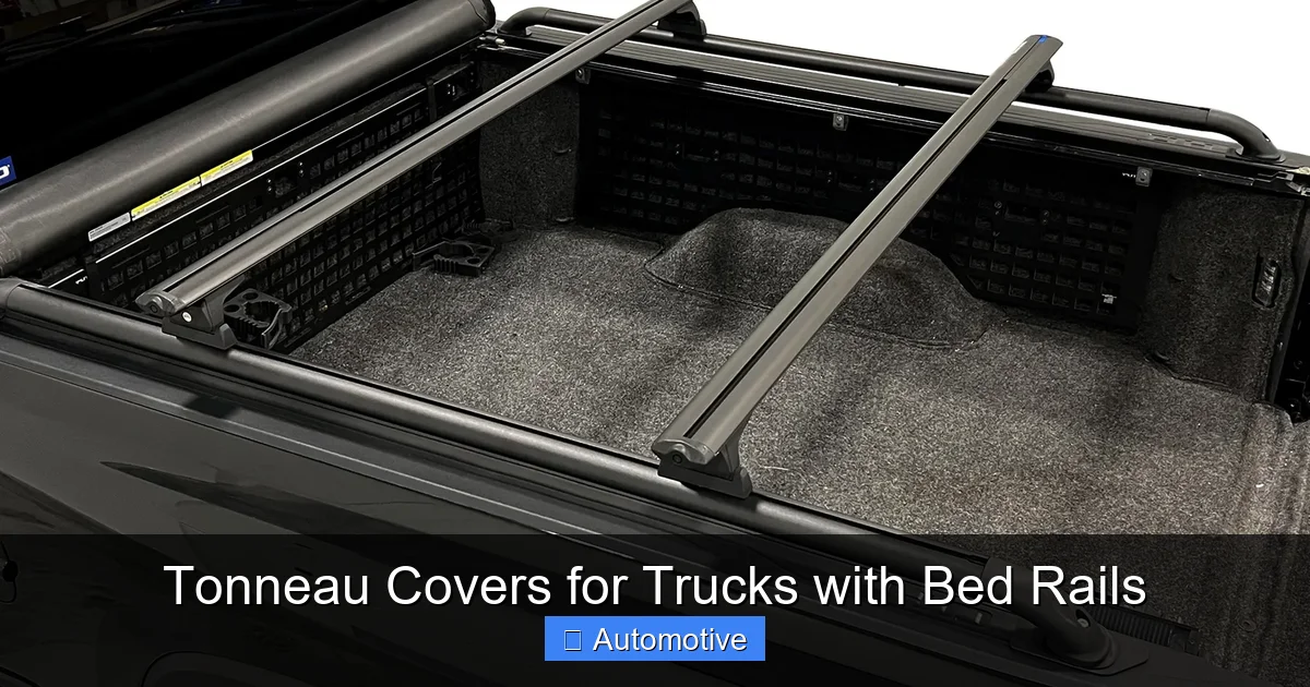 Tonneau Covers for Trucks with Bed Rails