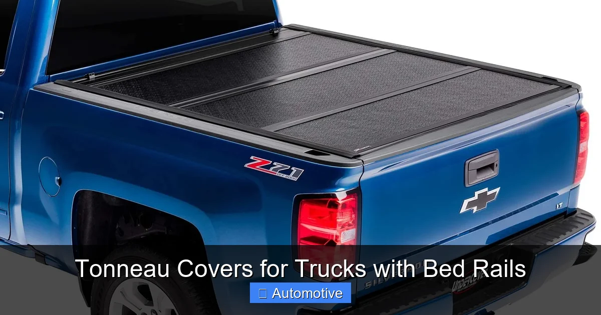Tonneau Covers for Trucks with Bed Rails