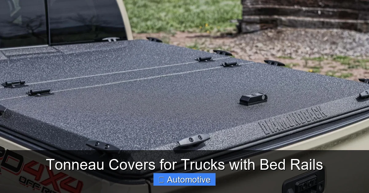 Tonneau Covers for Trucks with Bed Rails