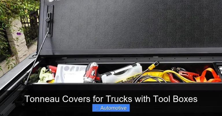 Tonneau Covers for Trucks with Tool Boxes