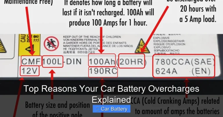 Top Reasons Your Car Battery Overcharges Explained
