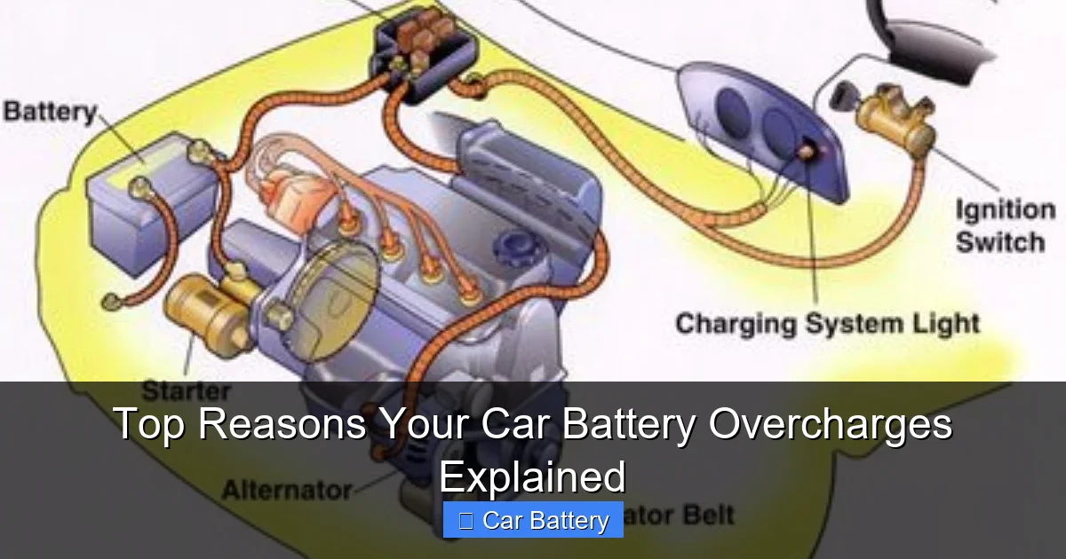 Top Reasons Your Car Battery Overcharges Explained