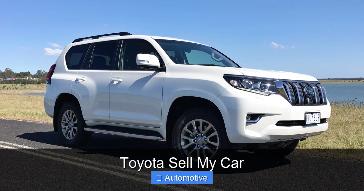 Toyota Sell My Car
