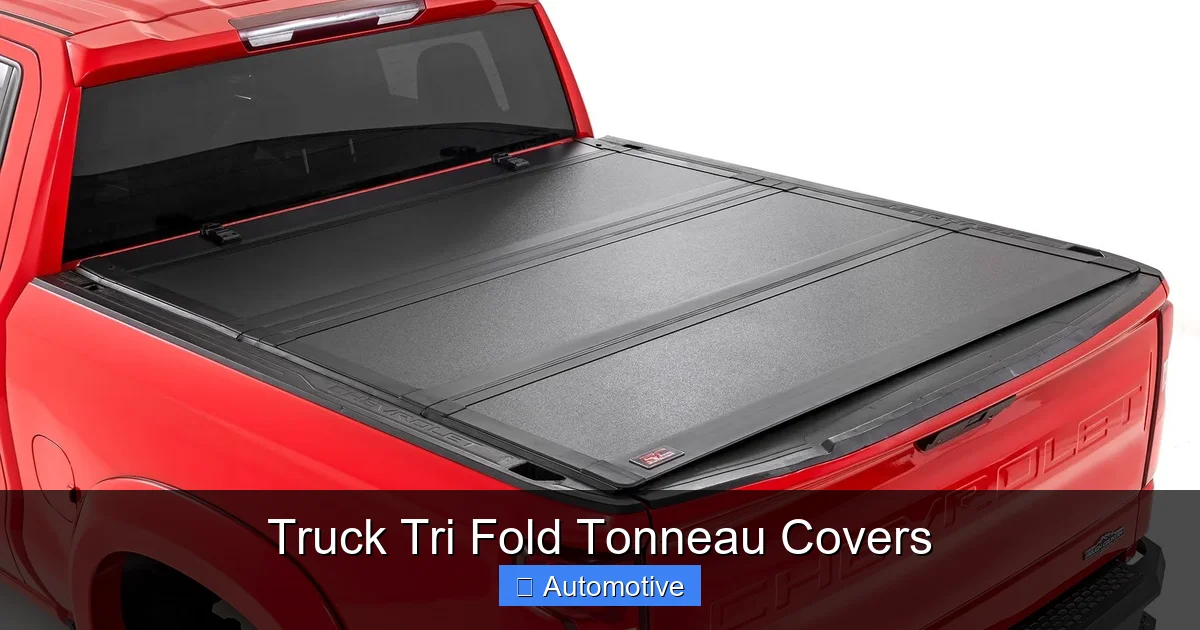 Truck Tri Fold Tonneau Covers