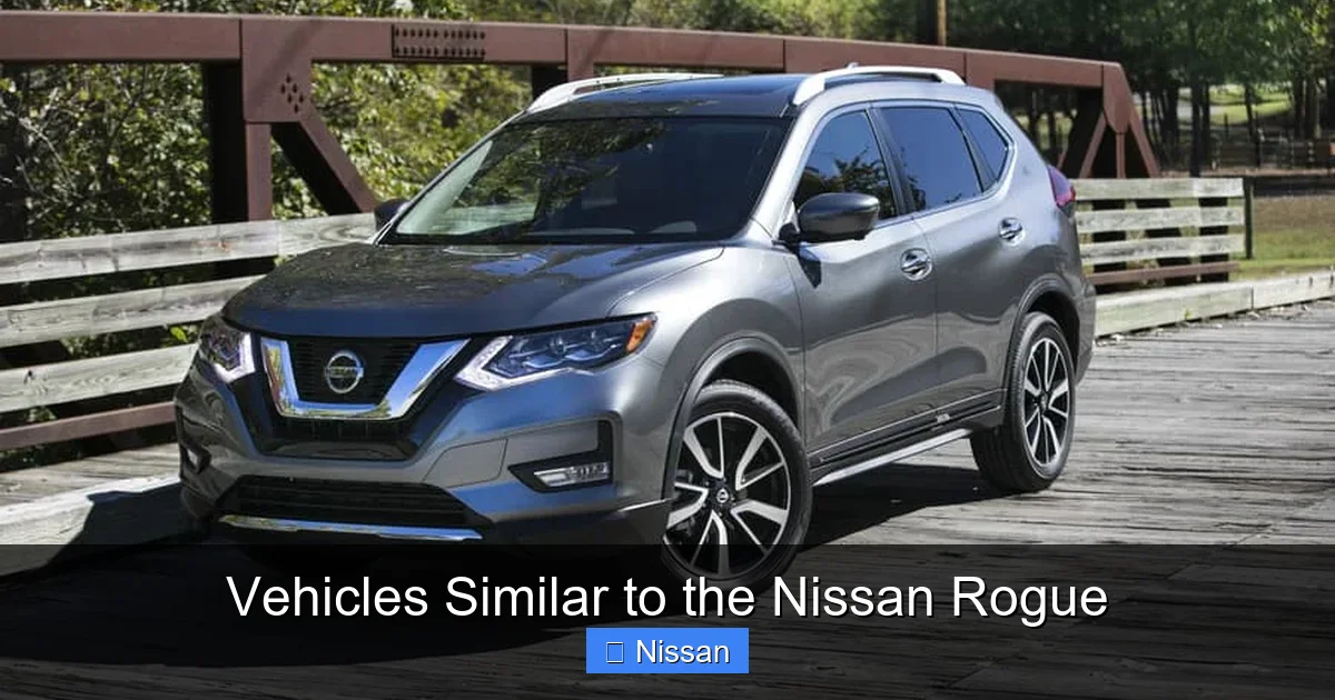 Vehicles Similar to the Nissan Rogue