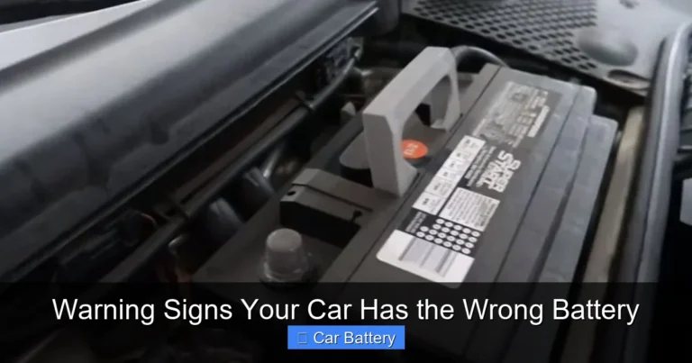 Warning Signs Your Car Has the Wrong Battery
