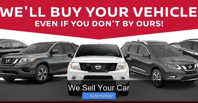 We Sell Your Car