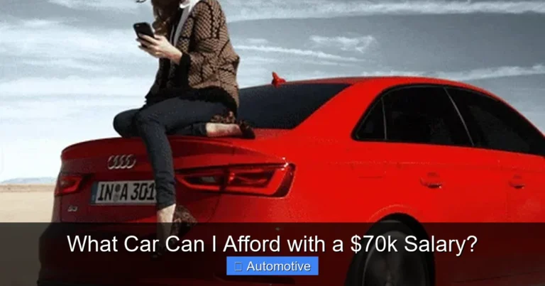 What Car Can I Afford with a $70k Salary?