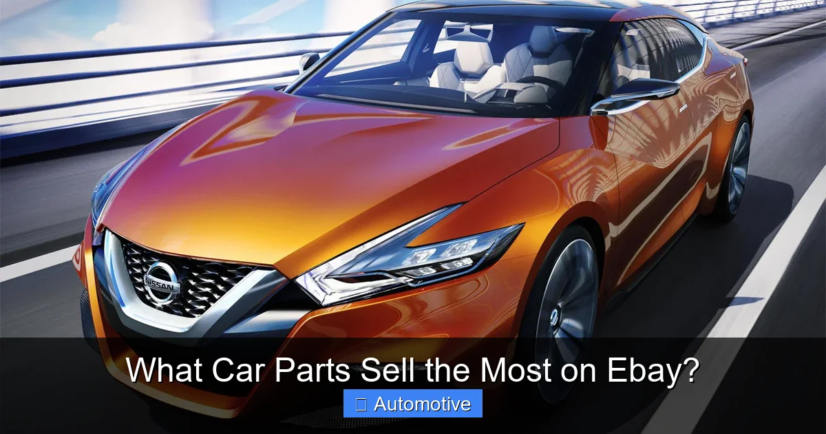 What Car Parts Sell the Most on Ebay?