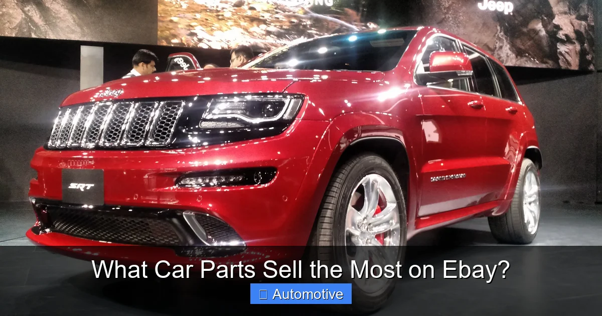What Car Parts Sell the Most on Ebay?