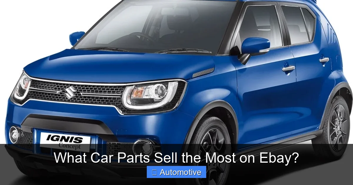 What Car Parts Sell the Most on Ebay?