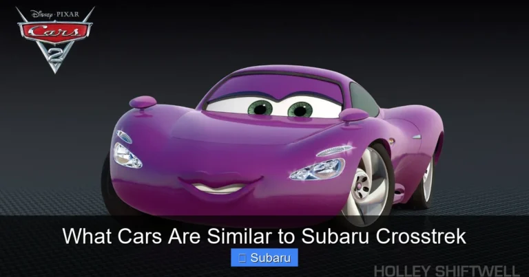 What Cars Are Similar to Subaru Crosstrek