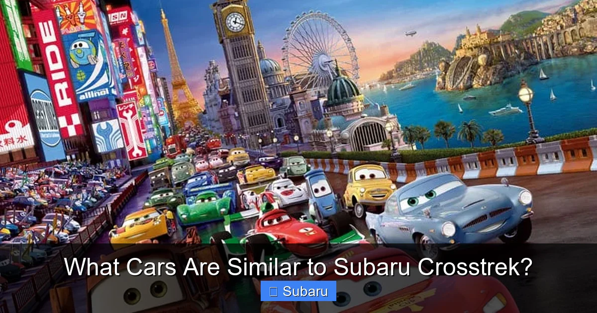 What Cars Are Similar to Subaru Crosstrek?