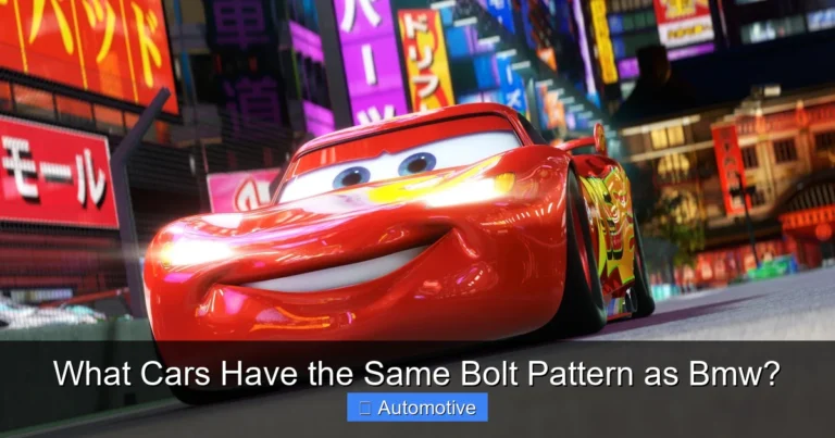 What Cars Have the Same Bolt Pattern as Bmw?