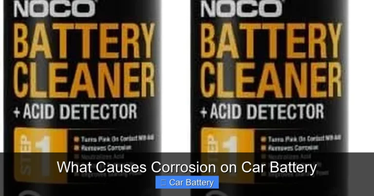 What Causes Corrosion on Car Battery