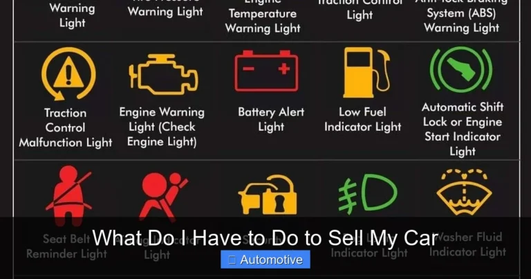 What Do I Have to Do to Sell My Car