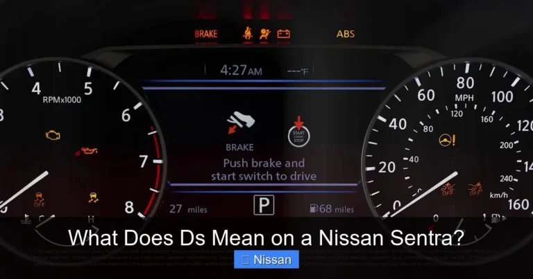 What Does Ds Mean on a Nissan Sentra?