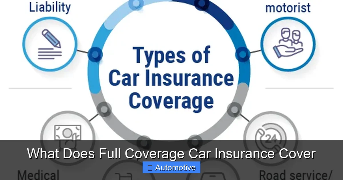 What Does Full Coverage Car Insurance Cover
