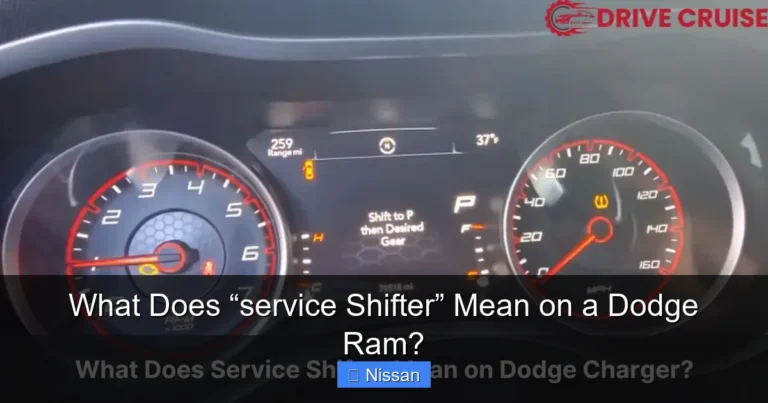 What Does “service Shifter” Mean on a Dodge Ram?