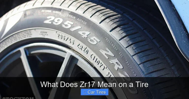 What Does Zr17 Mean on a Tire