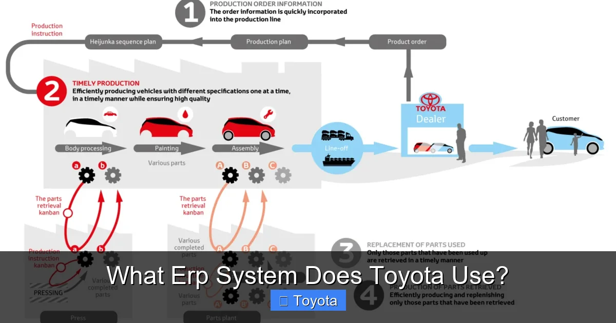 What Erp System Does Toyota Use?