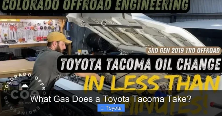 What Gas Does a Toyota Tacoma Take?