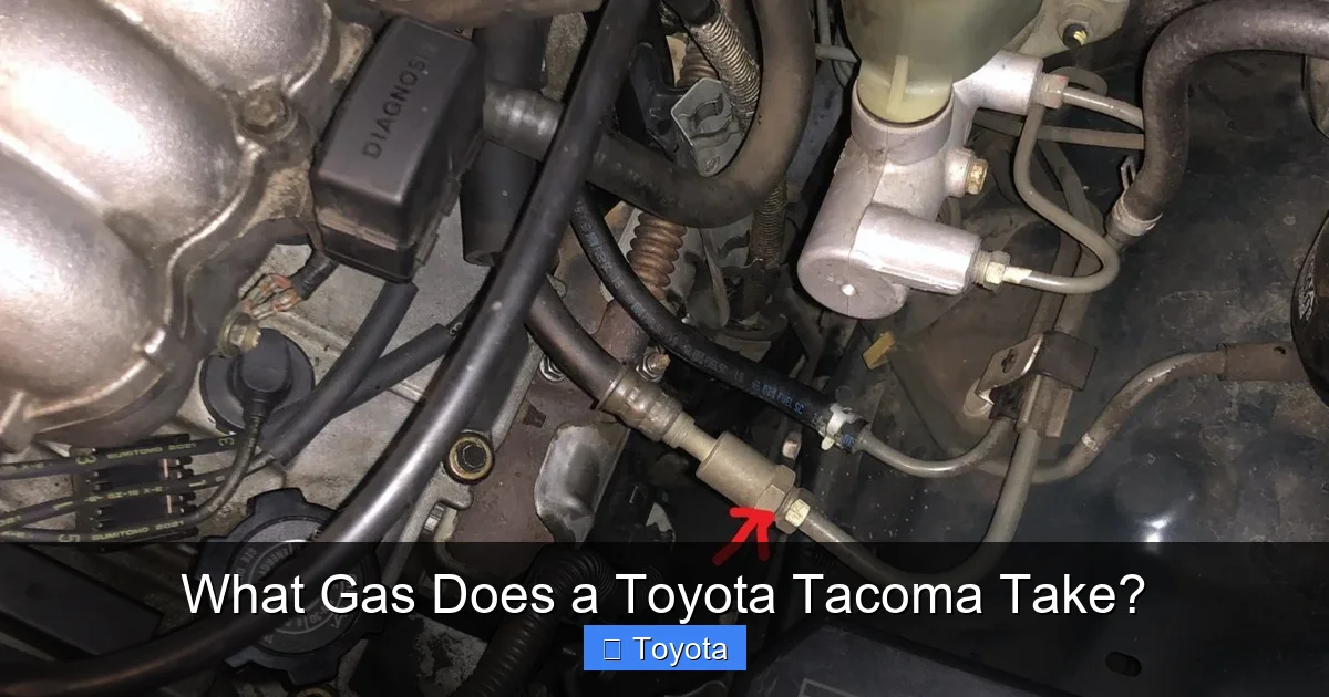What Gas Does a Toyota Tacoma Take?