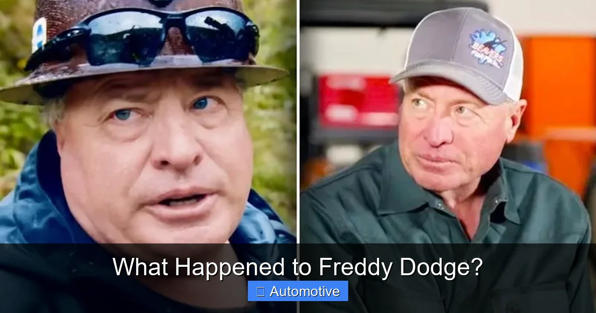 What Happened to Freddy Dodge?