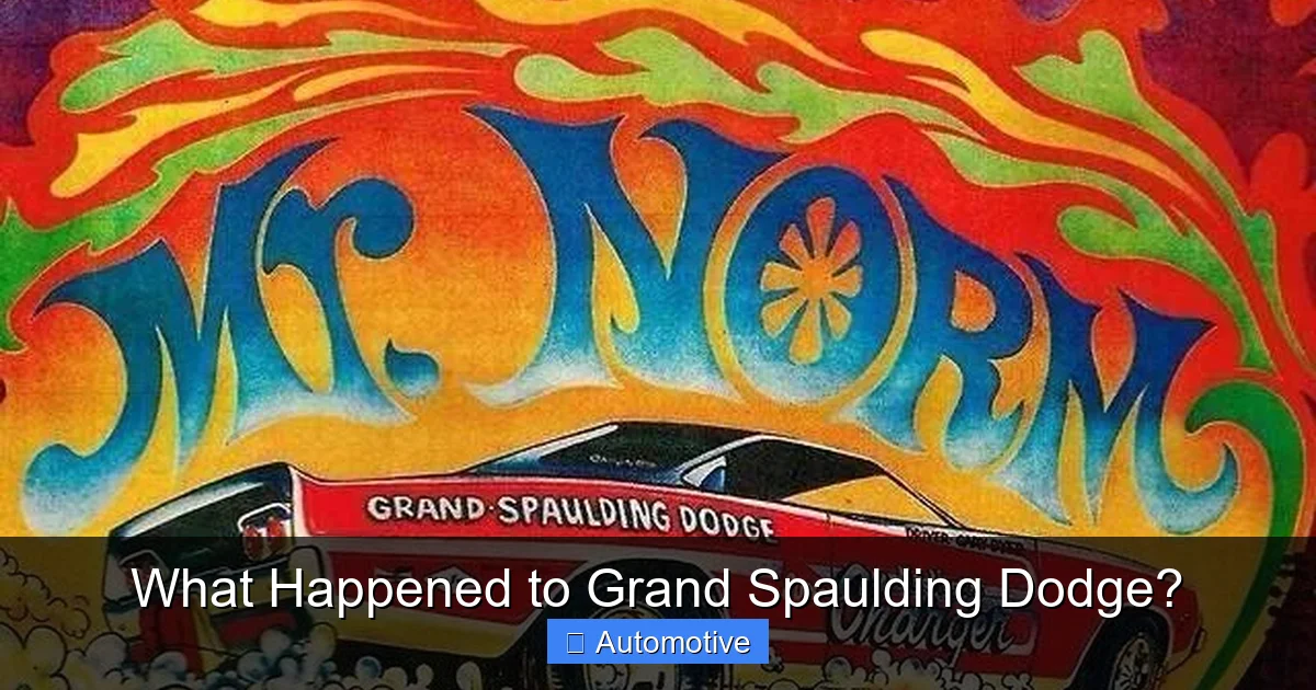 What Happened to Grand Spaulding Dodge?