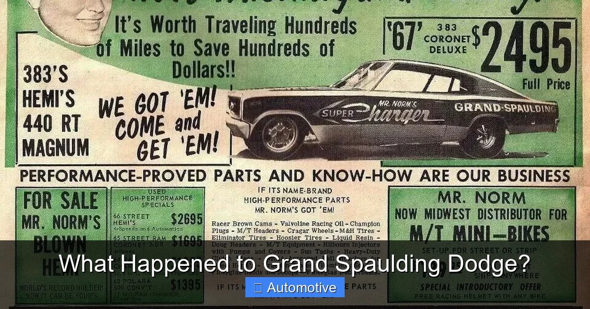 What Happened to Grand Spaulding Dodge?