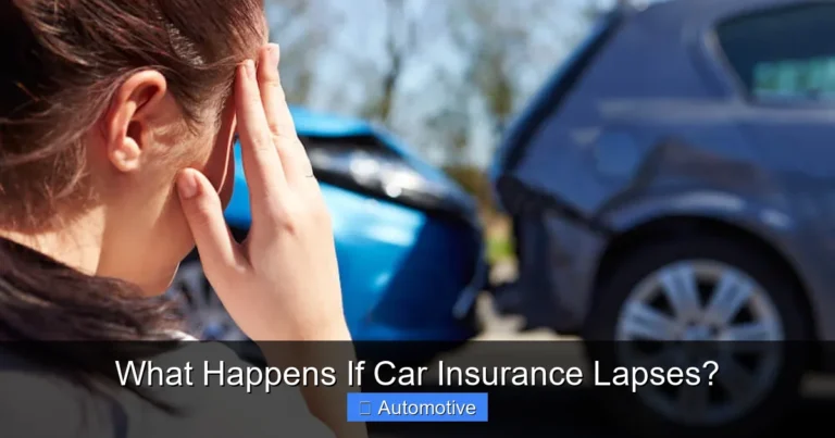 What Happens If Car Insurance Lapses?