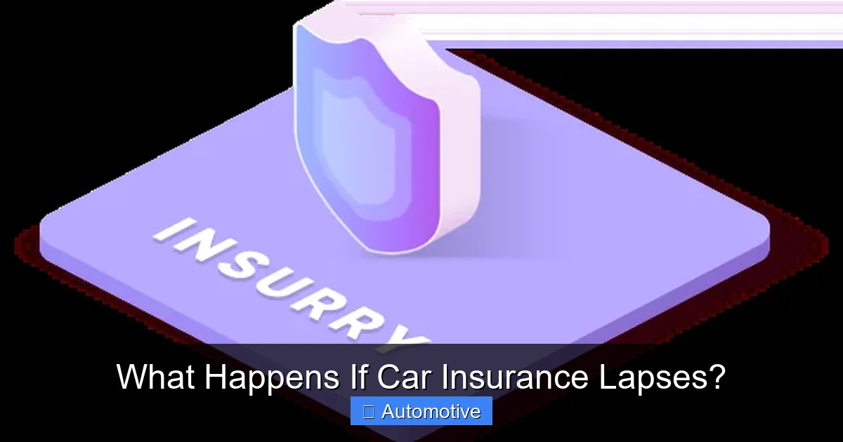 What Happens If Car Insurance Lapses?