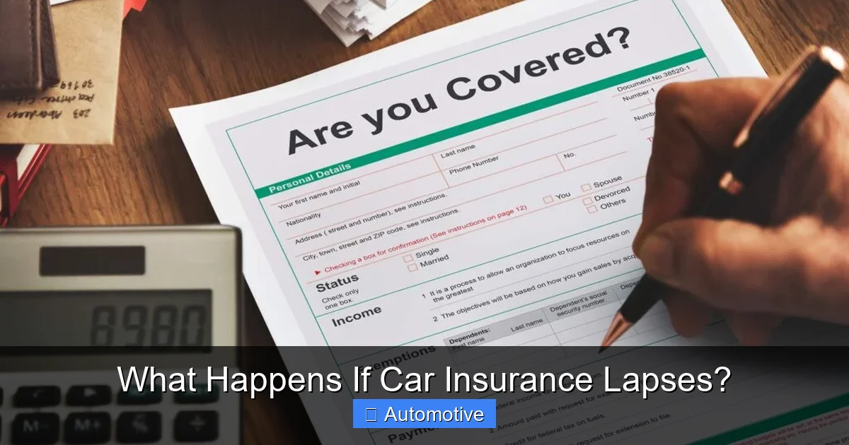 What Happens If Car Insurance Lapses?