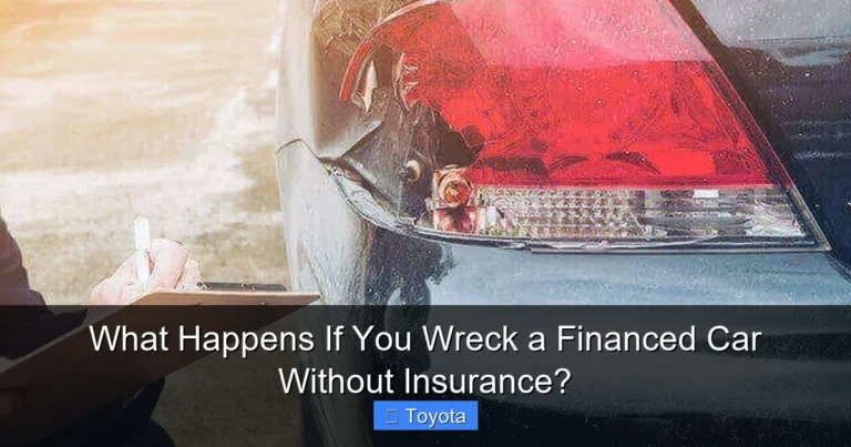 What Happens If You Wreck a Financed Car Without Insurance?