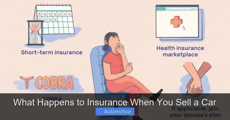 What Happens to Insurance When You Sell a Car