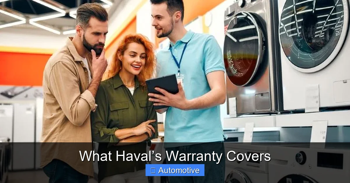 What Haval’s Warranty Covers
