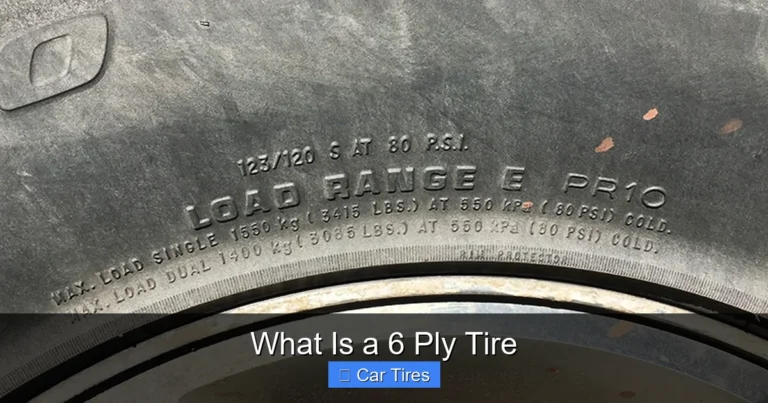 What Is a 6 Ply Tire