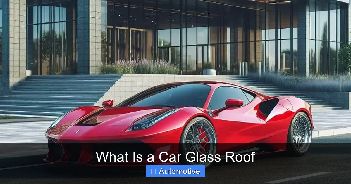 What Is a Car Glass Roof