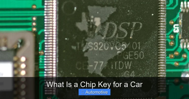 What Is a Chip Key for a Car