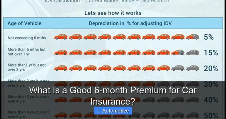 What Is a Good 6-month Premium for Car Insurance?