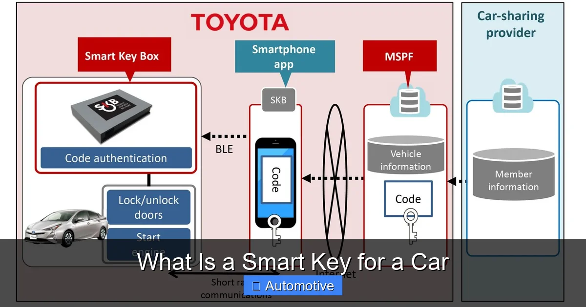 What Is a Smart Key for a Car