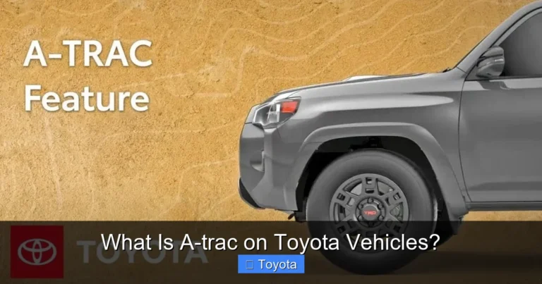 What Is A-trac on Toyota Vehicles?