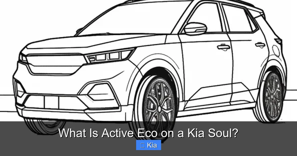 What Is Active Eco on a Kia Soul?