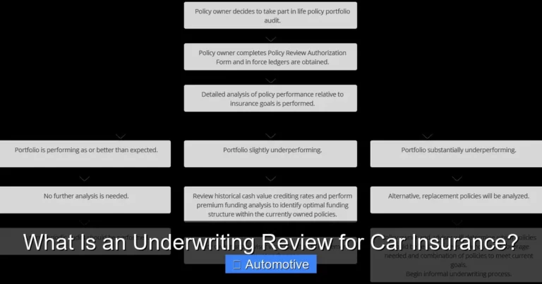 What Is an Underwriting Review for Car Insurance?