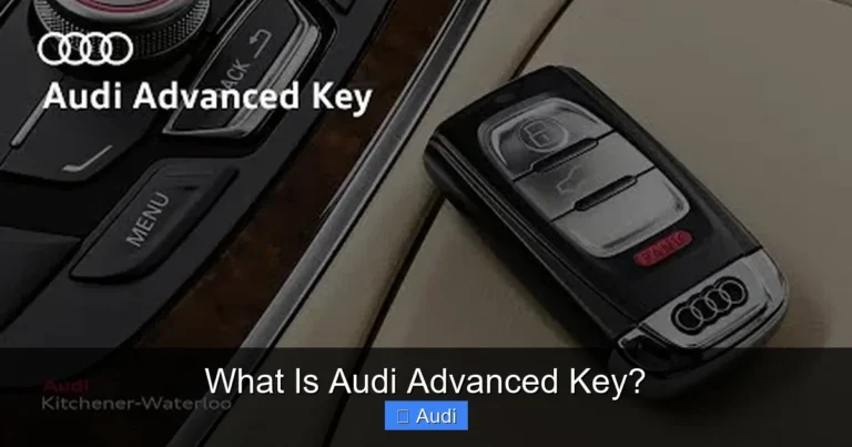 What Is Audi Advanced Key?